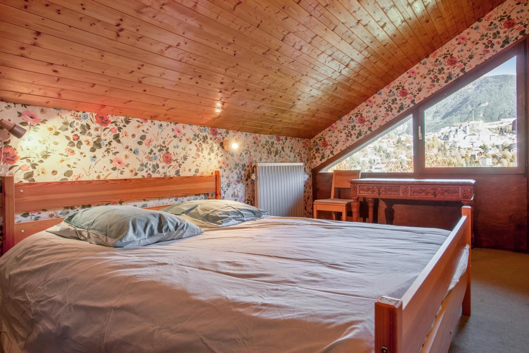 Chalet Confortable A Briancon Avec Vue Sur Montagne Exteriör bild